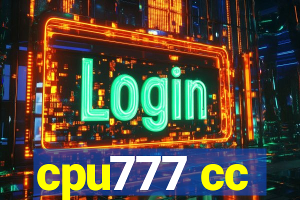 cpu777 cc